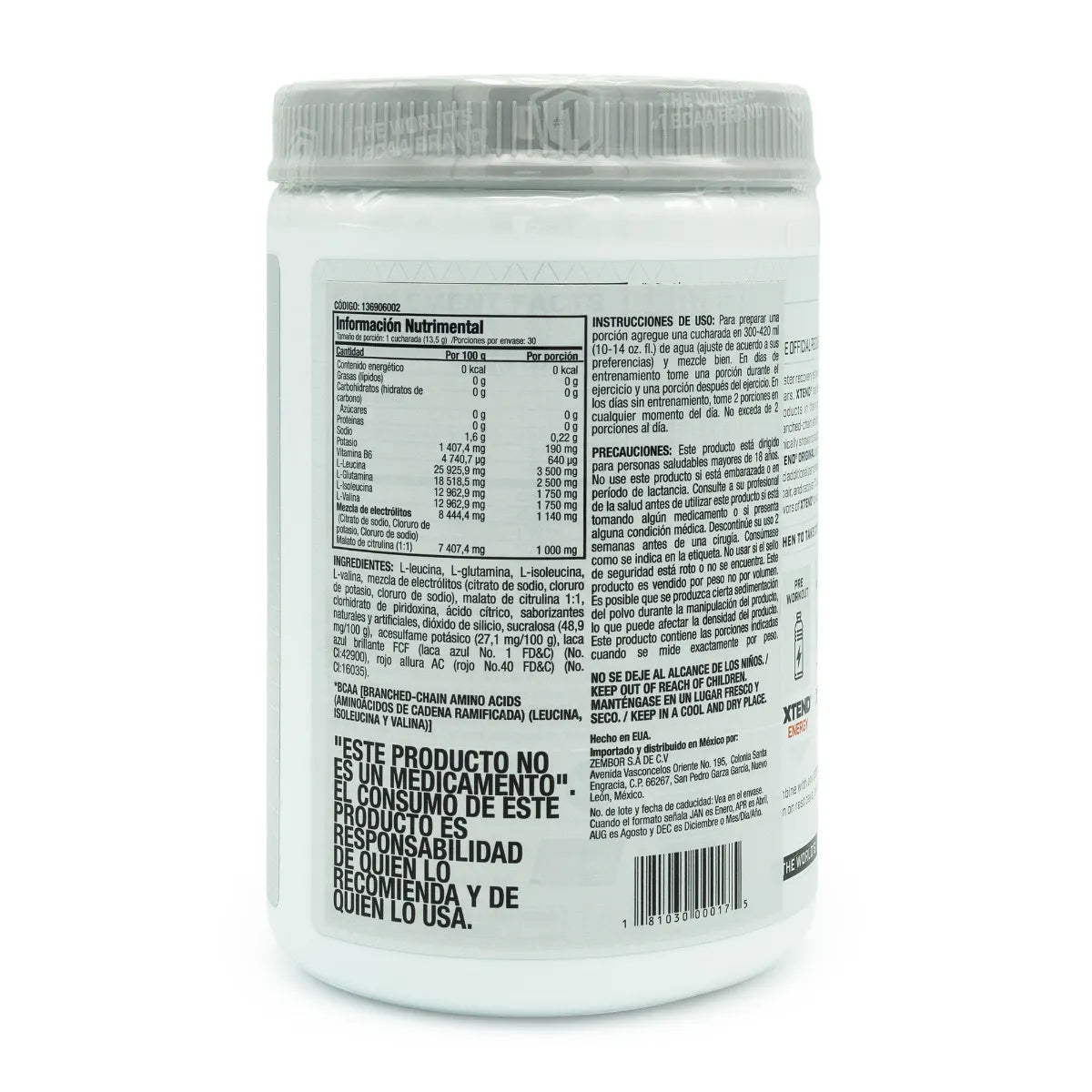 XTEND BCAA 30 PORCIONES
