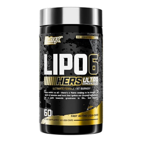 LIPO 6 BLACK HERS 60 CÁPSULAS