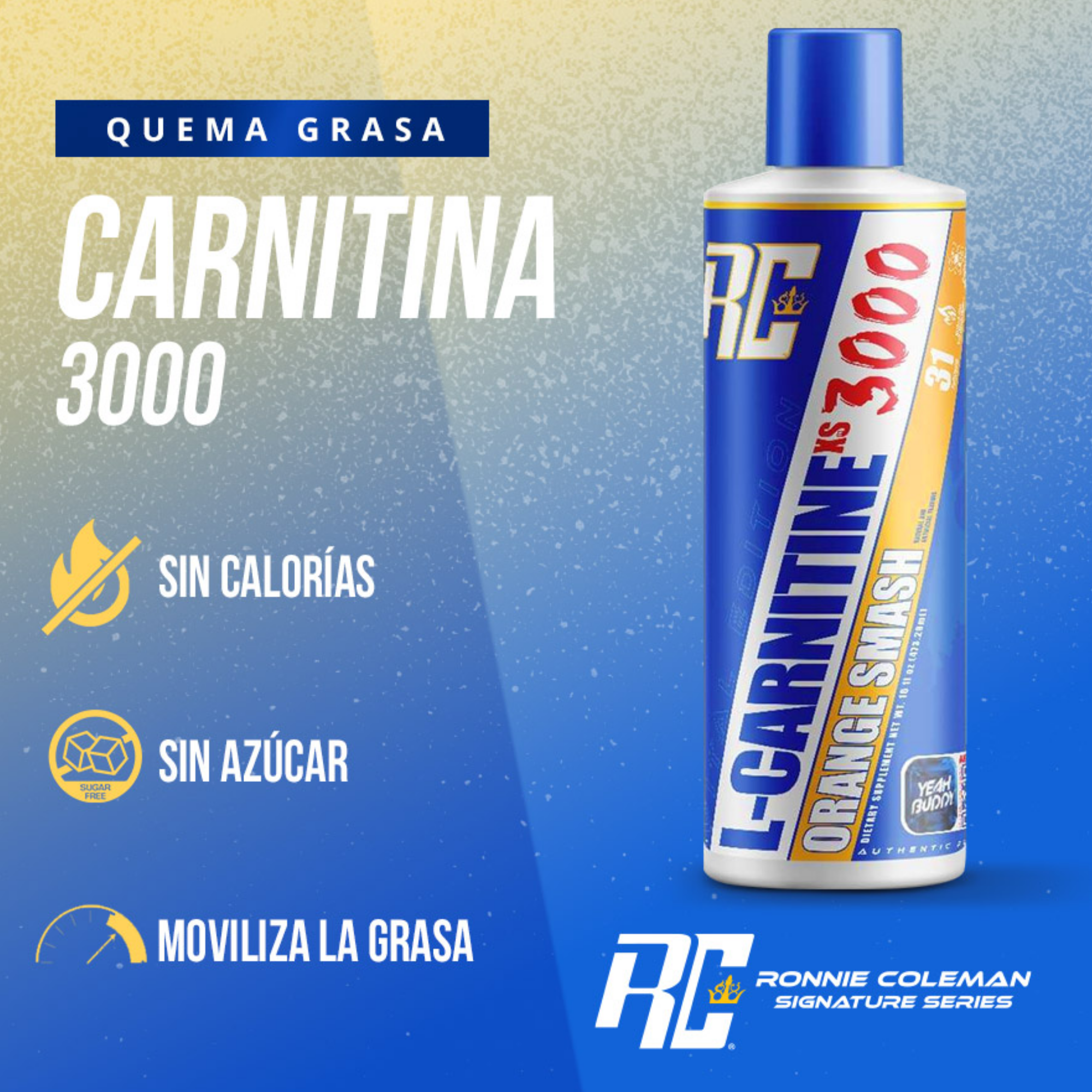 L-CARNITINE XS +ENERGY 31 PORCIONES