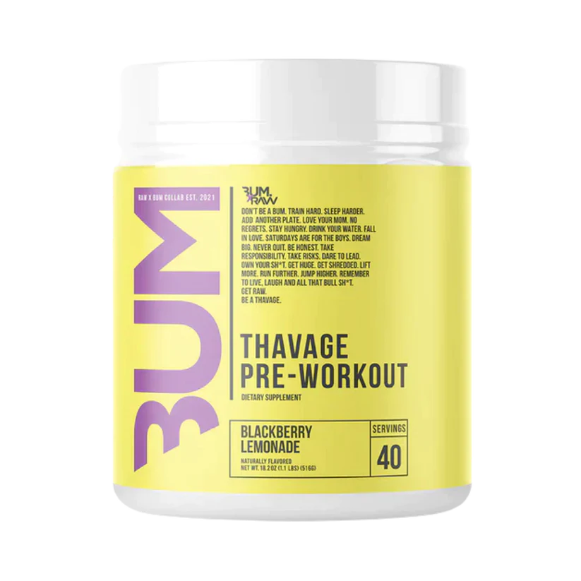 RAW CBUM THAVAGE PRE WORKOUT 40 PORCIONES