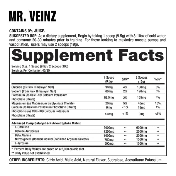Mr. VEINZ 40/20