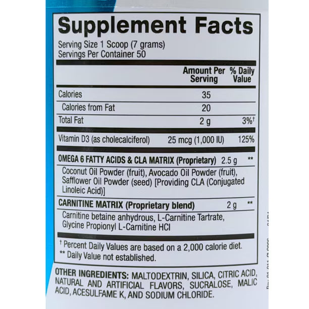BPI CLA + CARNITINA 50 PORCIONES