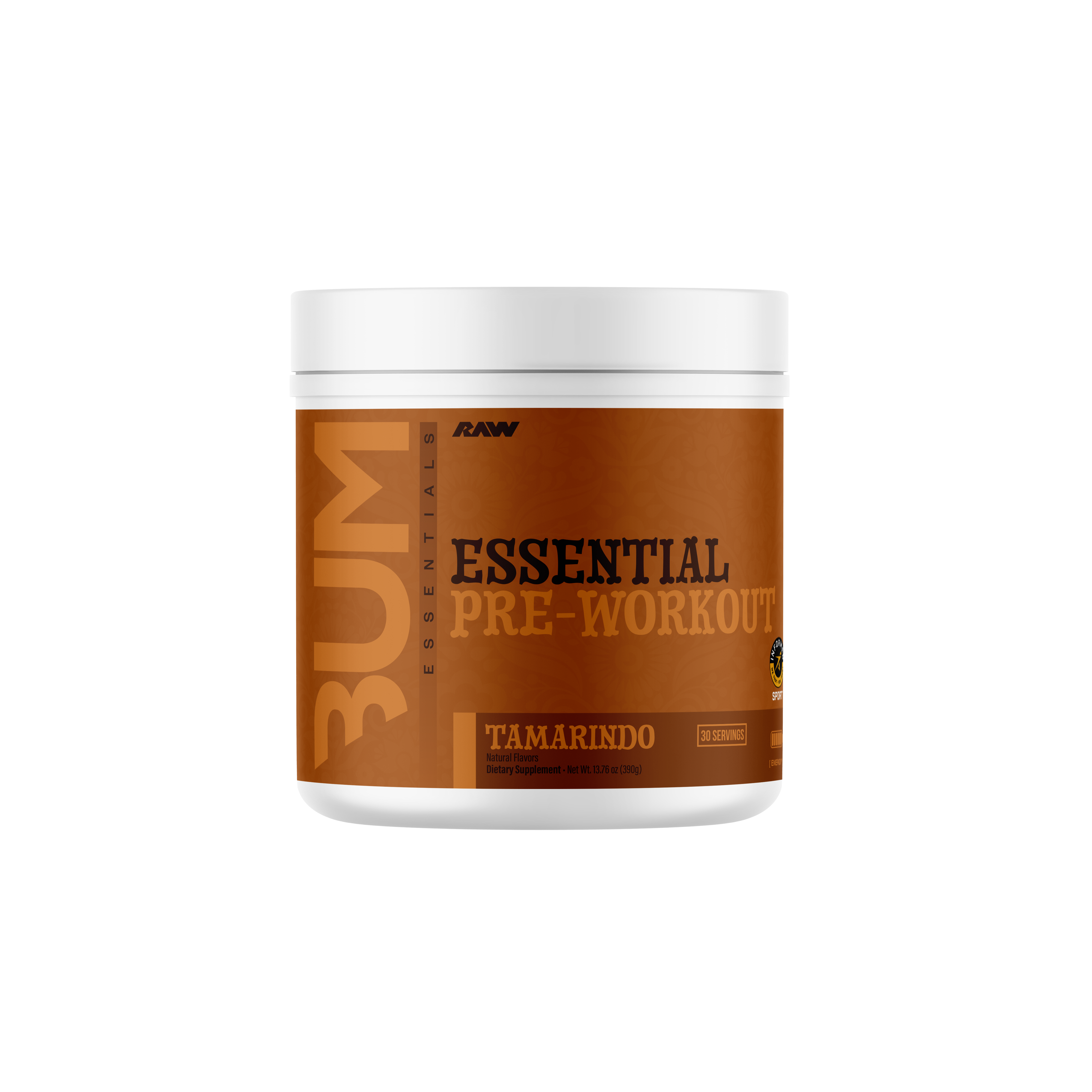 RAW CBUM ESSENTIAL PRE WORKOUT 30 PORCIONES