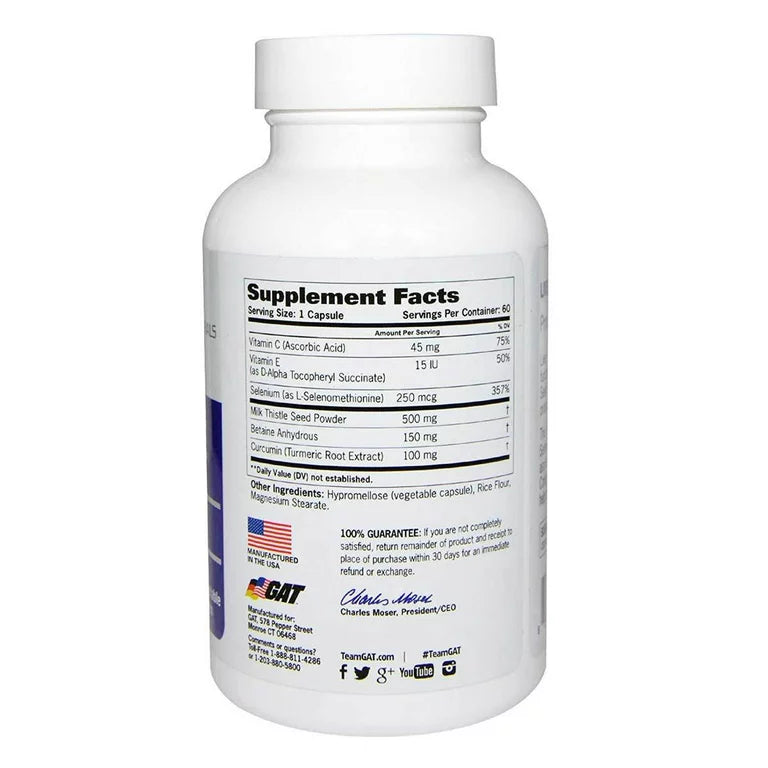 GAT LIVER CLEANSE 60 CAPSULAS