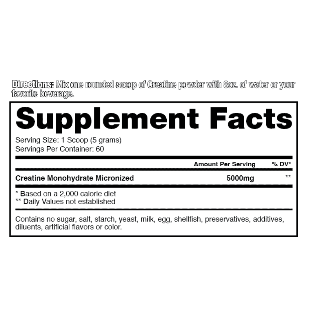 DRAGON CREATINE MONOHYDRATE 200 PORCIONES