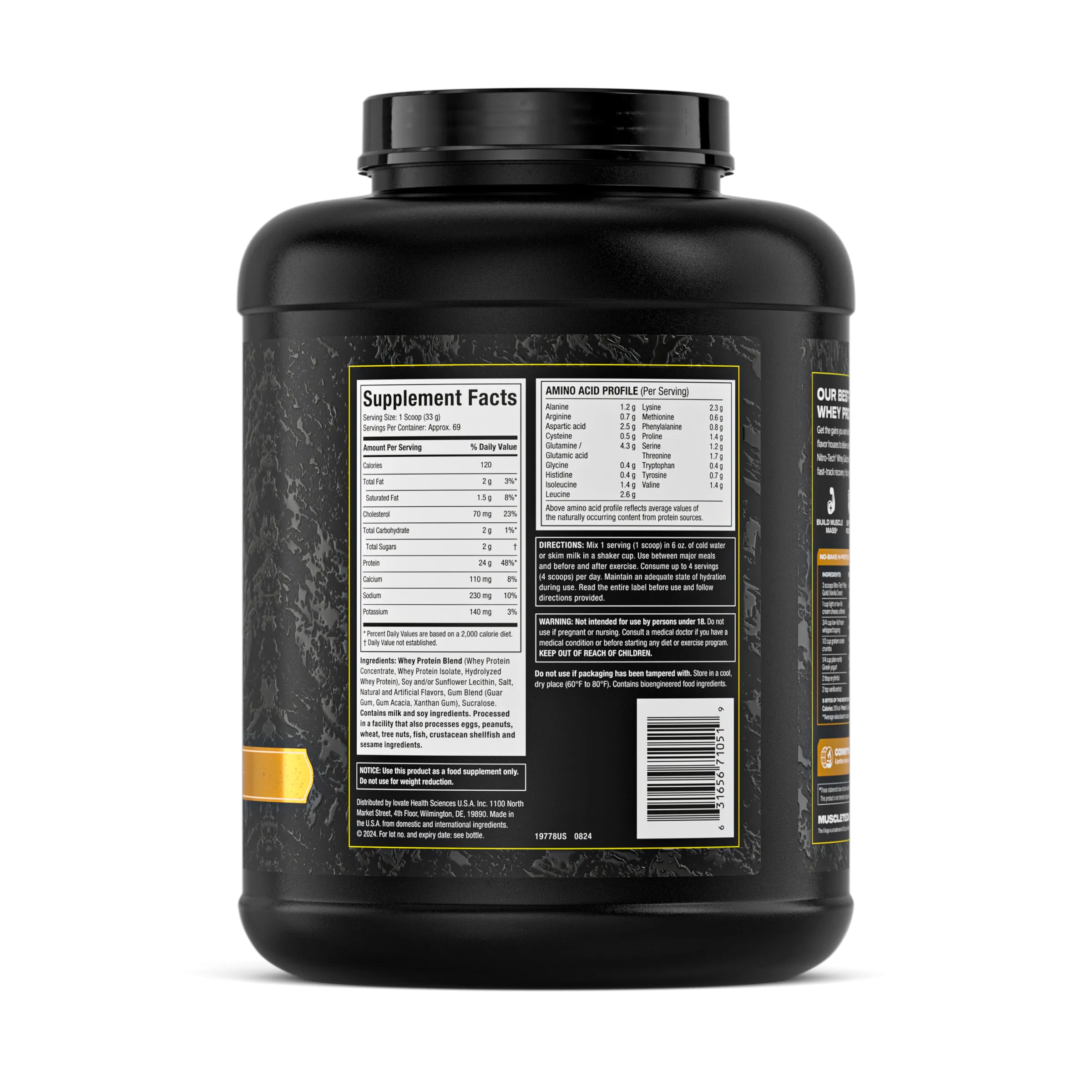 NITROTECH WHEY GOLD 5 LIBRAS