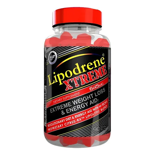 LIPODRENE XTREME ROJO 90 TABLETAS