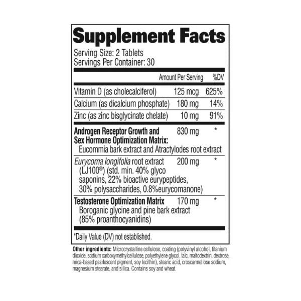 TESTROL PLATINUM 60 CAPSULAS