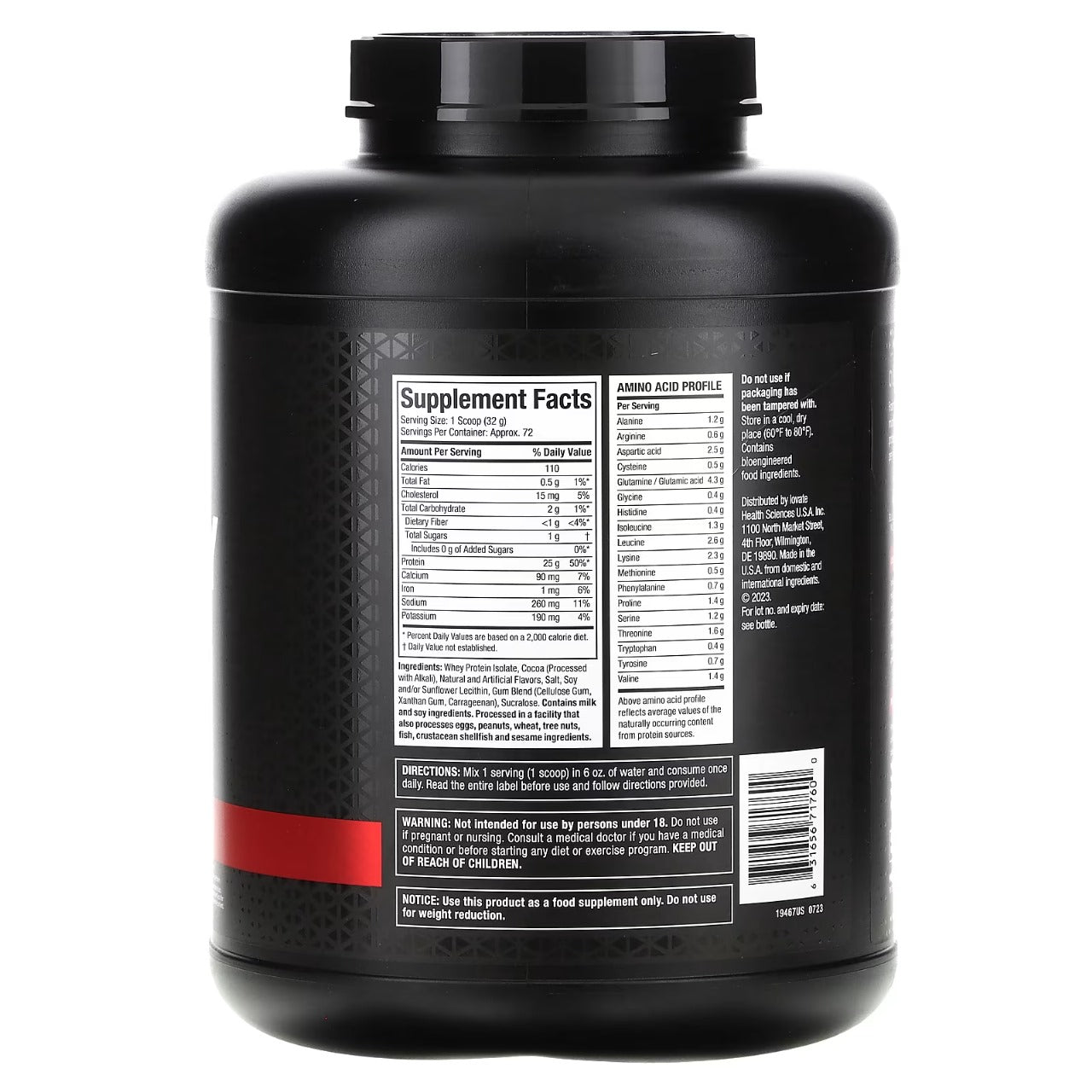 ISO WHEY PROTEIN 5 LIBRAS