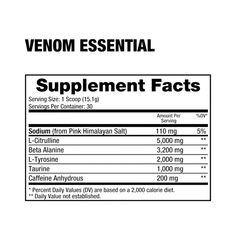 DRAGON VENOM ESSENTIAL 30 PORCIONES