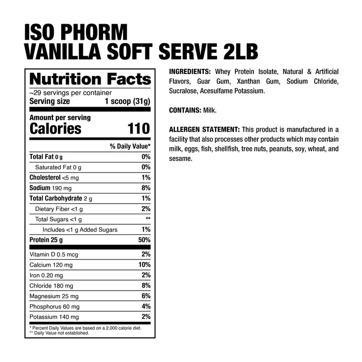 DRAGON ISO PHORM 29 PORCIONES