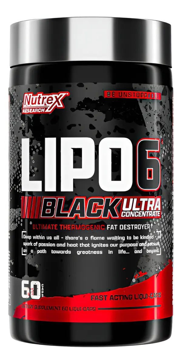 LIPO 6 BLACK 60 CÁPSULAS