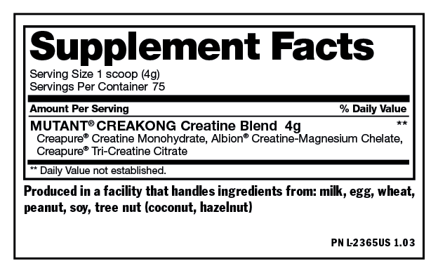 CREAKONG 75 PORCIONES