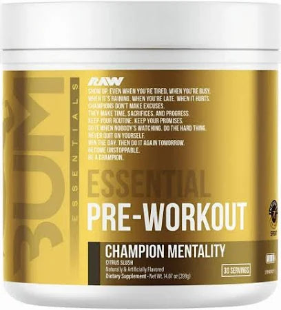RAW CBUM ESSENTIAL PRE WORKOUT 30 PORCIONES