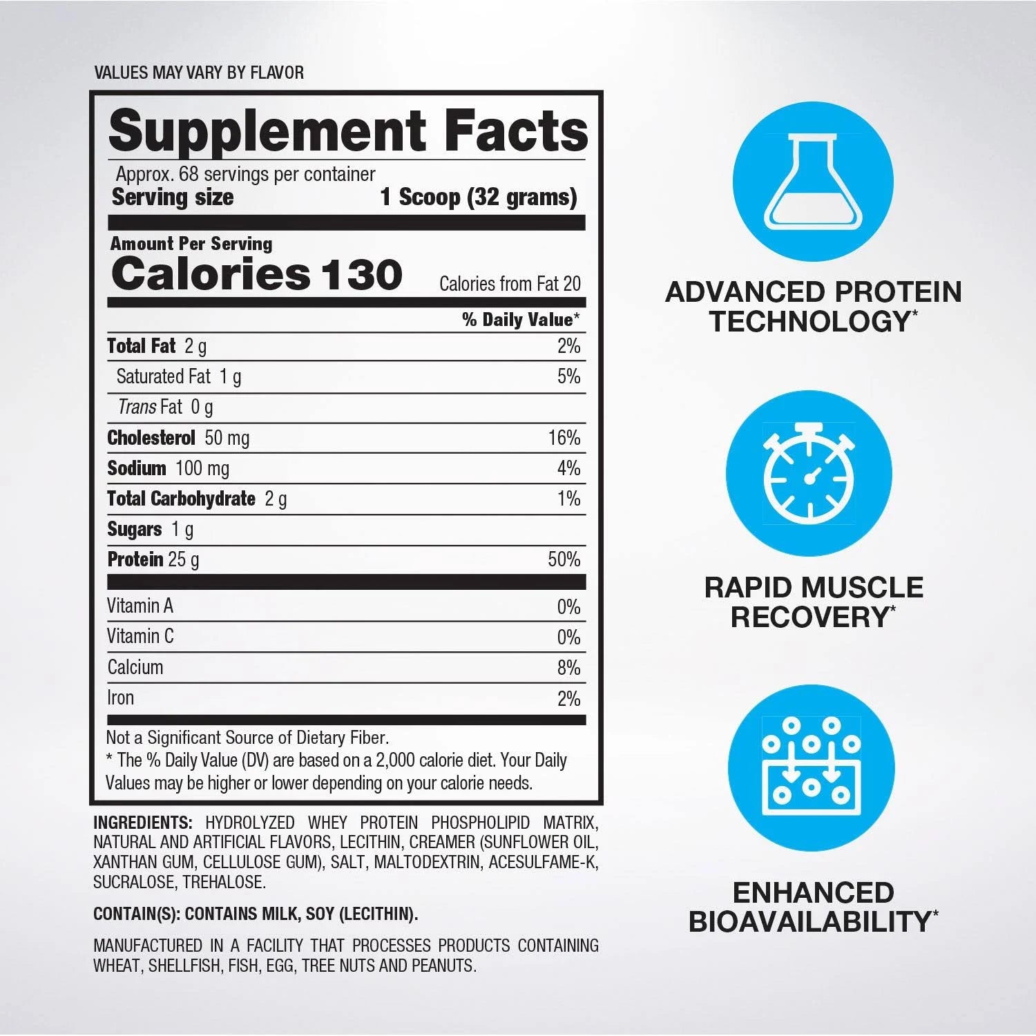 BPI HYDRO HD 4.8 LIBRAS