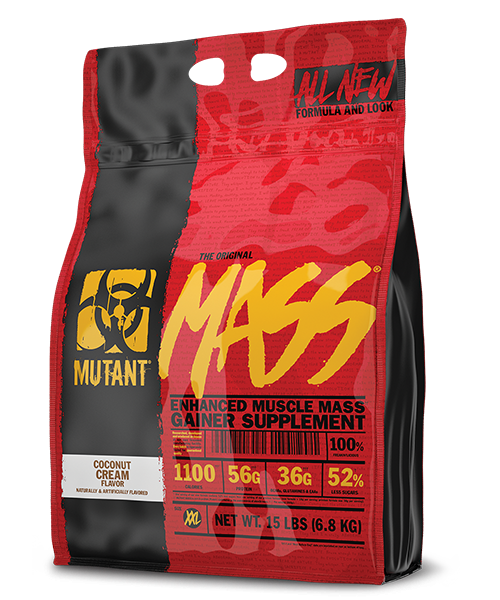 Mutant Mass 15 lbs sabor crema de coco