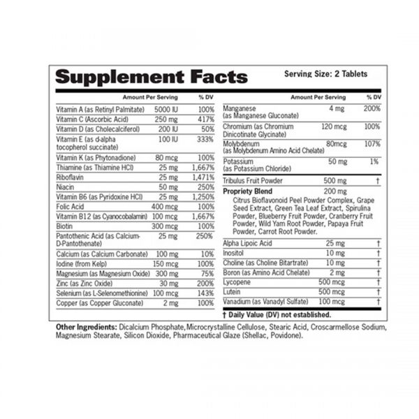 GAT MULTITEST 60 TABLETAS